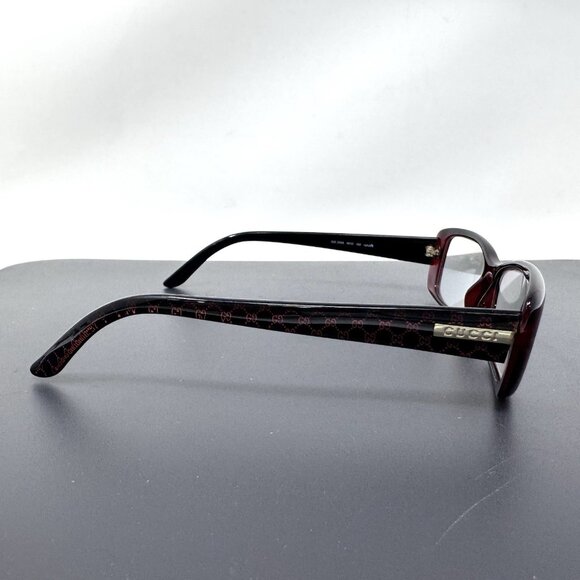 GUCCI Eyeglasses GG 3568 WH3 Optyl Italy Merlot Red Black Frame 53-14-140 main image 5
